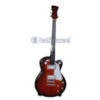 Gipson Guitar With Stand, Miniature Of Music Instrument
