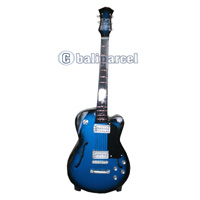 Gipson Guitar With Stand, Miniature Of Music Instrument