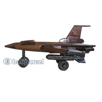 Wooden Miniatur Airplain, From Sono Wood