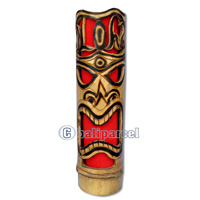 Bamboo Tiki Lampholder (no Wiring Or Hardware Included)