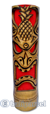 Bamboo Tiki Lampholder (no Wiring Or Hardware Included)