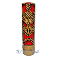 Bamboo Tiki Lampholder (no Wiring Or Hardware Included)