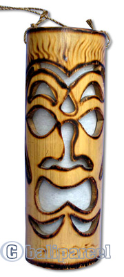 Tiki Bamboo Lamp (Electrical Cable & Hardware Not Included)