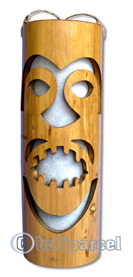 Tiki Bamboo Lamp (Electrical Cable & Hardware Not Included)
