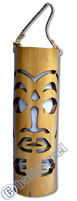 Tiki Bamboo Lamp (Electrical Cable & Hardware Not Included)