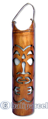 Tiki Bamboo Lamp (Electrical Cable & Hardware Not Included)