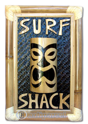 Bamboo Tiki Sign