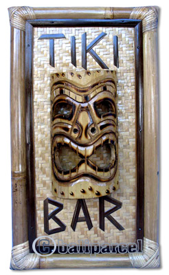 Bamboo Tiki Sign