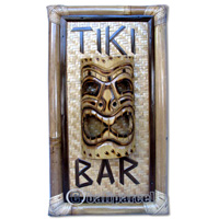 Bamboo Tiki Sign