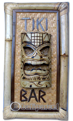Bamboo Tiki Sign