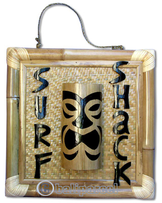 Bamboo Tiki Sign