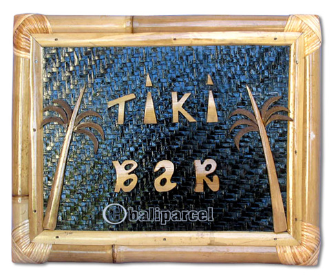 Bamboo Tiki Sign