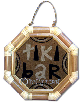 Bamboo Tiki Sign