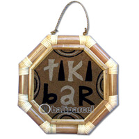 Bamboo Tiki Sign