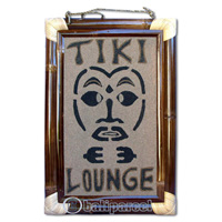 Bamboo Tiki Sign