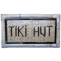 Bamboo Tiki Sign