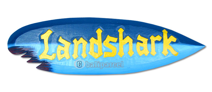 Wooden Sign, Hand Carved From Albesia Wood