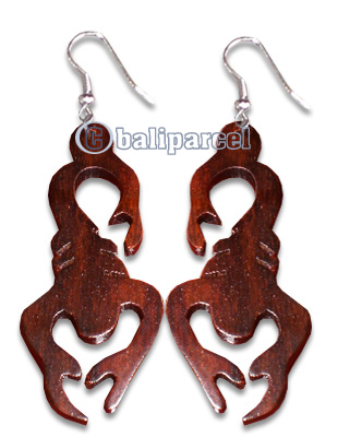 Wooden Earring, From Sono Wood