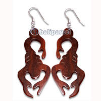 Wooden Earring, From Sono Wood