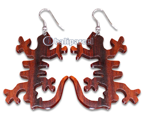 Wooden Earring, From Sono Wood
