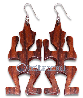 Wooden Earring, From Sono Wood