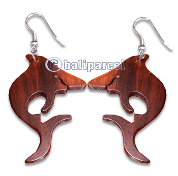 Wooden Earring, From Sono Wood