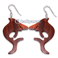 Wooden Earring, From Sono Wood