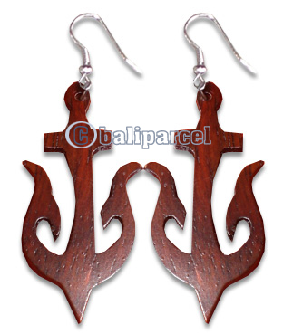 Wooden Earring, From Sono Wood