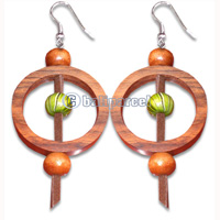 Wooden Earring, From Sono Wood