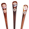 Wooden Hair Stick With Painting, From Sono Wood