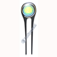 Wooden Hair Stick With Painting, From Sono Wood