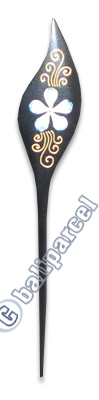 Wooden Hair Stick With Painting, From Sono Wood