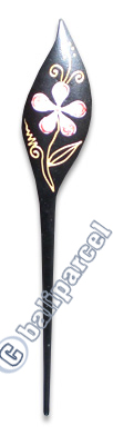 Wooden Hair Stick With Painting, From Sono Wood