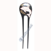 Wooden Hair Stick With Painting, From Sono Wood