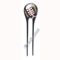 Wooden Hair Stick With Painting, From Sono Wood