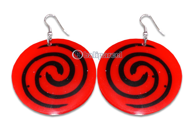 Earring From Resin