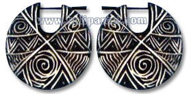Bone Stick Earring