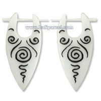 Bone Stick Earring