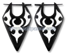 Horn Stick Earring