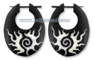 Horn Stick Earring