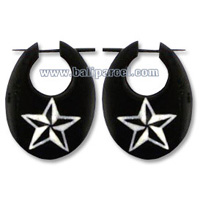 Horn Stick Earring