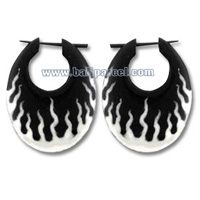 Horn Stick Earring
