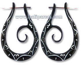 Horn Stick Earring