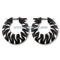 Horn Stick Earring