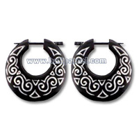 Horn Stick Earring