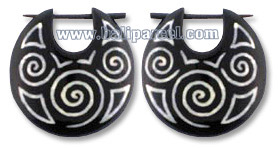 Horn Stick Earring