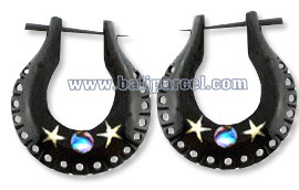 Horn Stick Earring