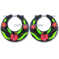 Wooden Stick Earring, From Sono Wood