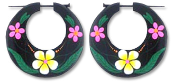 Wooden Stick Earring, From Sono Wood