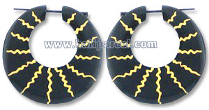 Wooden Stick Earring, From Sono Wood